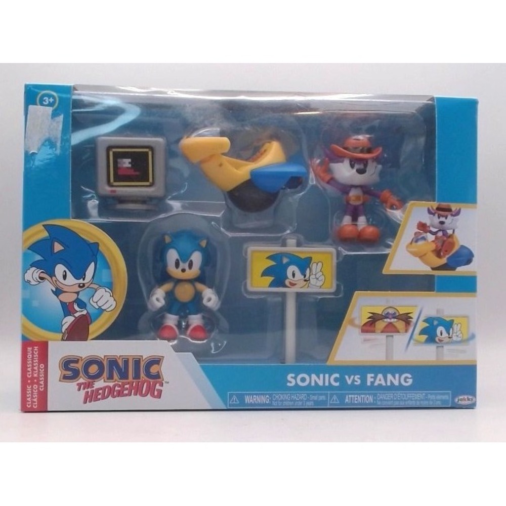 Sonic the‎ Hedgehog Sonic 2.5" Diorama Super Stars Action Figure. BNIB